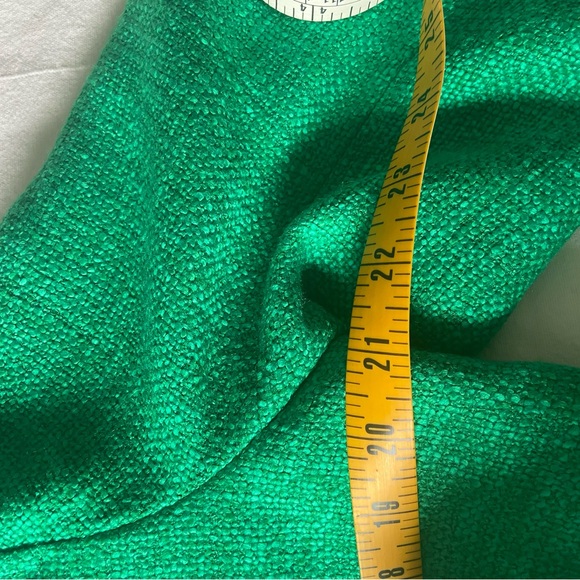 Lafayette 148 New York Emerald Green Cropped Jacket Blazer Size 12 - Picture 5 of 8